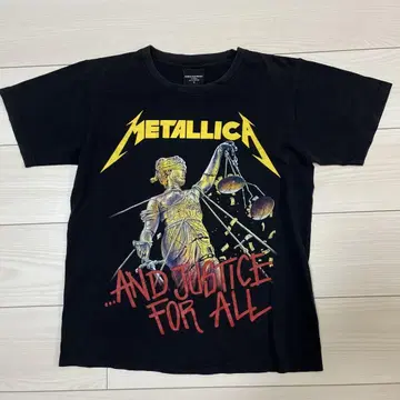 METALLICA 그래픽 T셔츠 S