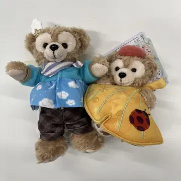 택 포함 새상품 더피 봉제 인형 참 위싱윙스