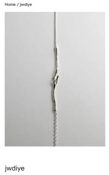 GAGAN jwdiye 실버 목걸이 70cm