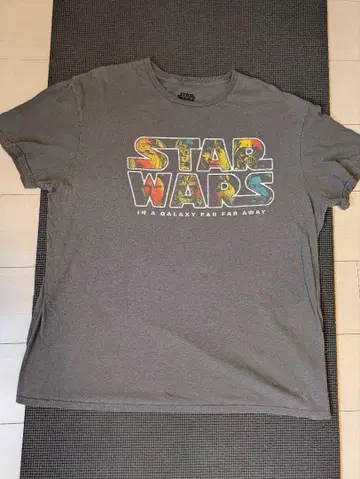 STAR WARS 공식 구제 의류 T셔츠 XL 차콜 그레이