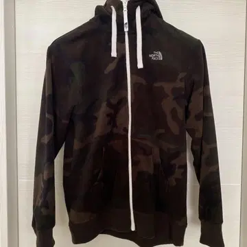 THE NORTH FACE 카모플라쥬 집업 후드티
