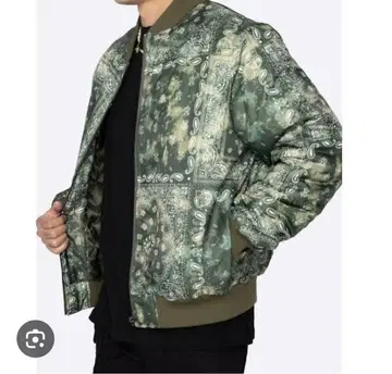 EPTM TIE DYE BANDANA BOMBER JACKET XL