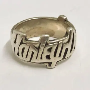 할리데이비슨 925 실버 반지