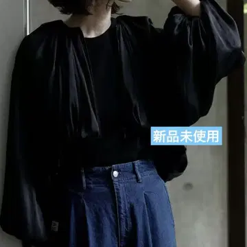 새틴 블루종
