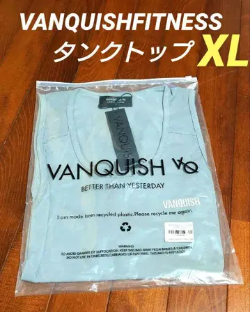 [미사용 새상품] VANQUISHFITNESS 스틸 그레이 탱크탑 XL