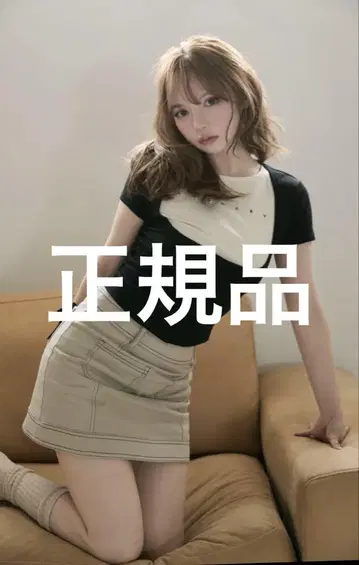 ANDMARY 메리 로고 탑 블랙