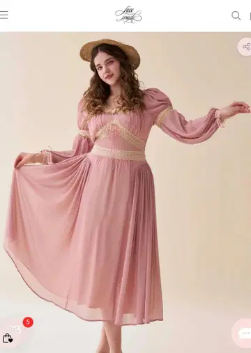 lacemade 여름의 시 드레스