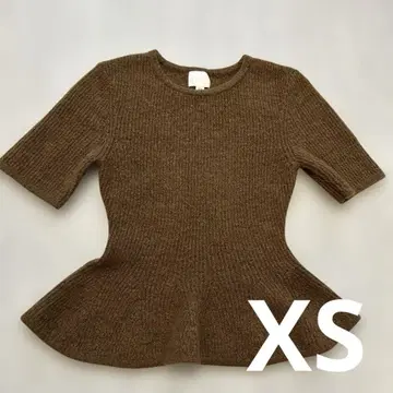 H&M 페플럼 니트 XS 사이즈