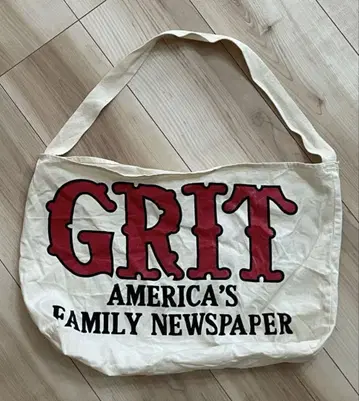[ 40s~60s ] GRIT 뉴스 페이퍼 백