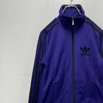 adidas 아디다스 저지 트랙 자켓 자수 로고 구제 의류