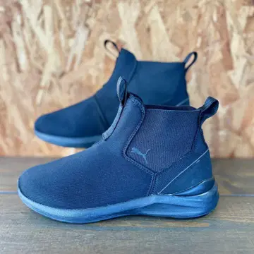[ 새상품급 ] PUMA 플 우루 2 미드 WR 블랙 23.5cm