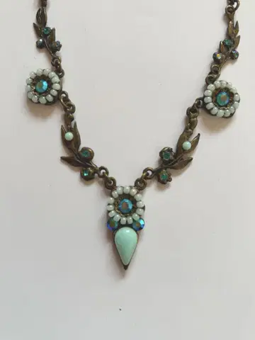 가격 인하! 미하엘 네그린 터콰이즈 목걸이