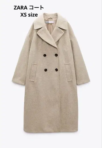 ZARA 페이크 스웨이드 자켓 롱 코트