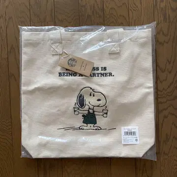 스타벅스 PEANUTS 스누피 토트백