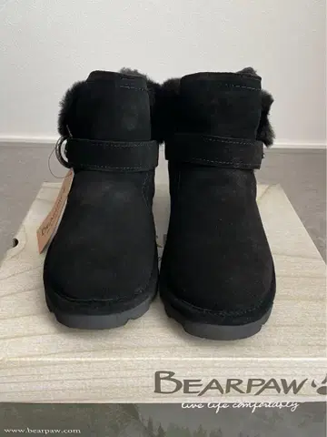 [ 23cm ] BEARPAW 베어파우 여성용 어그 부츠 블랙