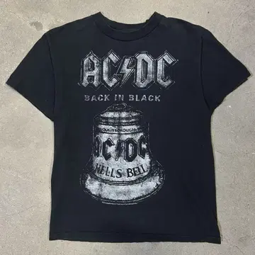 USA 구제 의류 T셔츠 M 사이즈 정도 AC/DC 락밴드