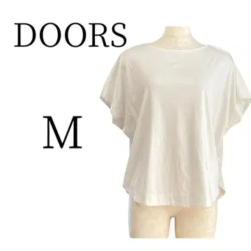 새상품급 DOORS 화이트 반팔 T셔츠 티셔츠 M