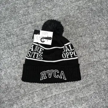 컨디션 최상 택 포함 미사용 RVCA 루카 더블 니트 모자