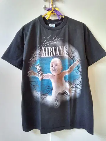 NIRVANA 닐바나 빈티지 프린트 T셔츠