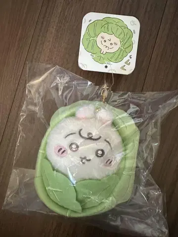 치이카와 (먼작귀) Chiikawa Baby 양배추에 싸인 토끼 마스코트