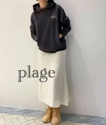 [시착만 한 상품, 새상품급] plage 플라주 후디 맨투맨