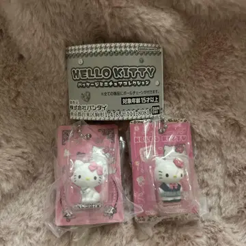 헬로키티 패키지 미니어처 컬렉션 갸루 챠미키티