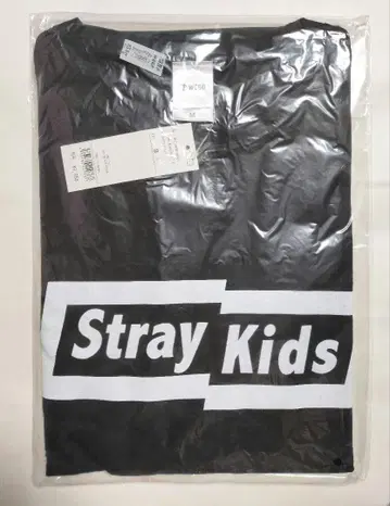 Stray Kids WEGO 콜라보 빅 T셔츠 블랙 M