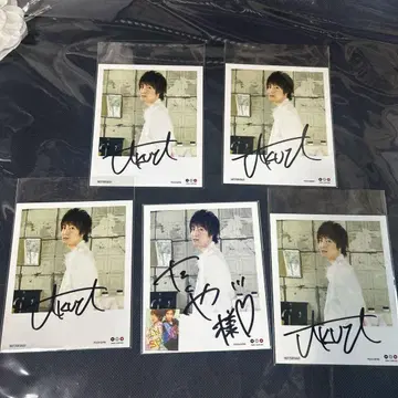 사타안다기 마츠오카 타쿠야 히토츠히토츠부 사인 포함 브로마이드