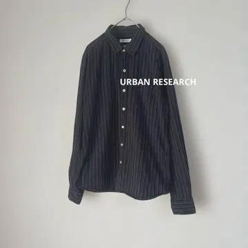 URBAN RESEARCH 멀티 스트라이프 셔츠 여성용 일본제 가을/겨울