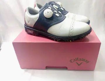 Callaway 골프화 여성용 화이트/네이비 23cm