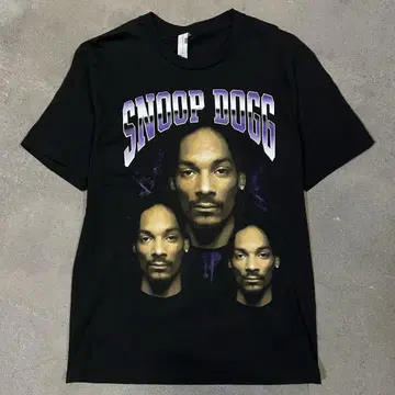 USA 구제 의류 T셔츠 L 사이즈 SNOOP DOGG 스눕 독 힙합