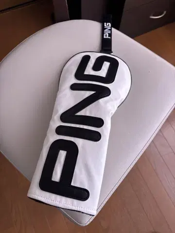 PING 드라이버용 골프헤드커버 화이트