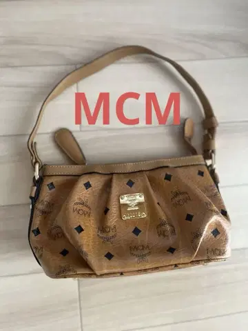 MCM 브라운 핸드백