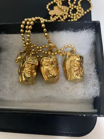 DIET BUTCHER SLIM SKIN 괴물 3연 목걸이