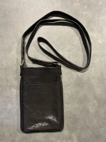천연 가죽백 숄더 블랙 leather works lex