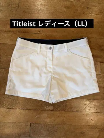 타이틀리스트 ( LL ) 여성용 숏팬츠 ( 화이트 )
