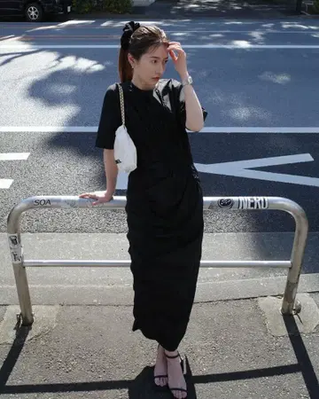 매장 구매 클라네 RANDOM SHIRRING ONEPIECE 사이즈 1