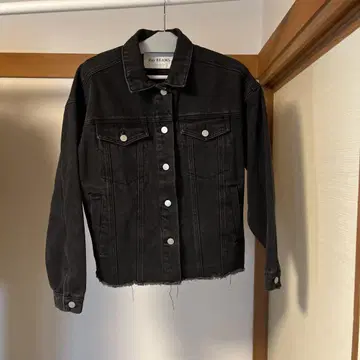 Ray BEAMS 블랙 데님 자켓