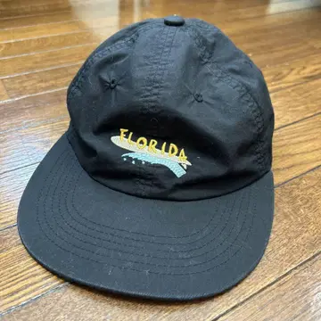 FLORIDA 자수 블랙 캡