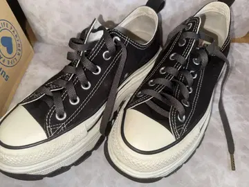 CONVERSE ALL STAR REACT 블랙 통굽 스니커즈