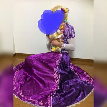라푼젤 의상 성인