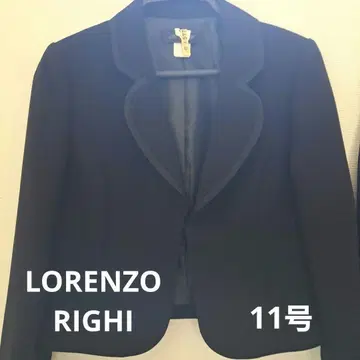 LORENZO RIGHI 블랙 포멀 11호 세레모니 수트