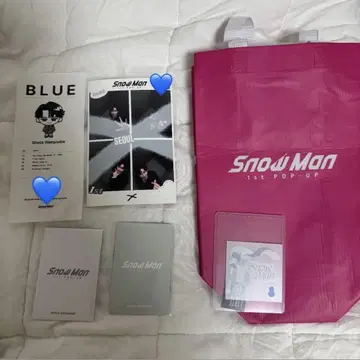 SnowMan 팝업 와타나베 쇼타 세트