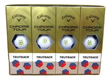 새상품 Callaway 골프공 Chrome Tour 오리지널 프린트