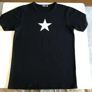 [새상품급] 야자와 에이요시 별 HIBIYA 티셔츠 블랙 사이즈 L