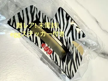 [ 미개봉 ] 초레어! egg 헤어 클립 스티커 포함
