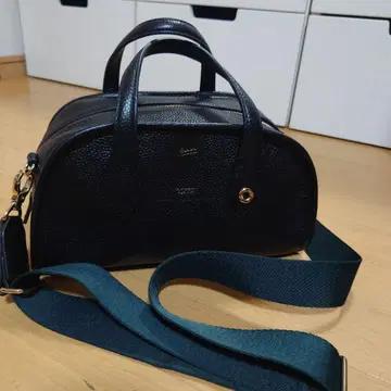 BEAURE 쉽스 카우 가죽 보스턴 백
