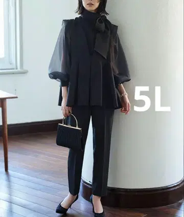포멀 대응 오간자 슬리브 턱 플레어 상의 & 시크릿 밴딩