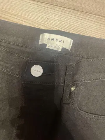 AMERI jeans 블랙 팬츠