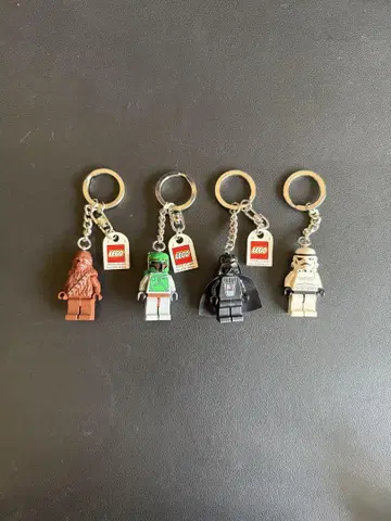 LEGO STARWARS 키링 4체 세트